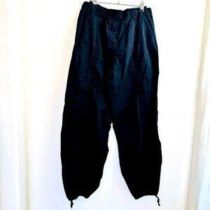ZARA Black Parachute Pants Size M